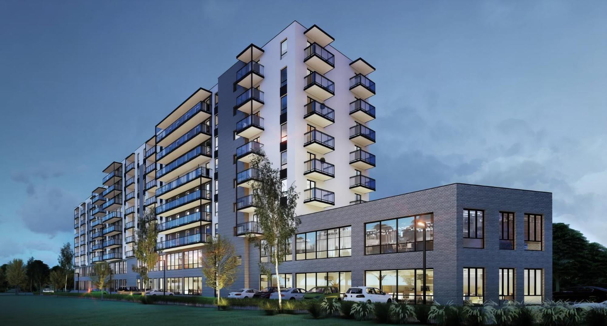 Q2 Warsaw Apartments Екстер'єр фото